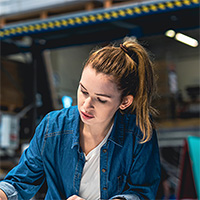 Disruption auf der Straße