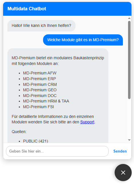 Chatbot Prototyp